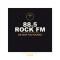 88.5 Rock FM Hoodie — Purple, Personalised