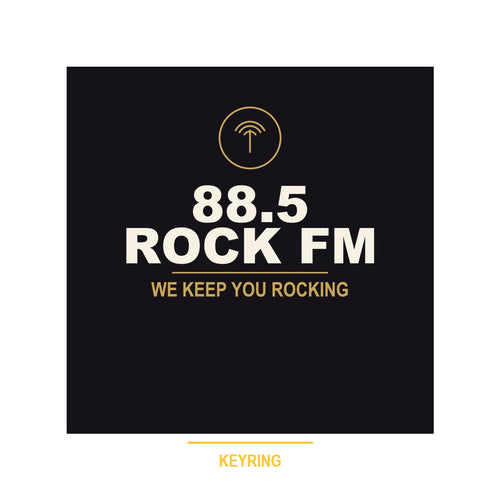 88.5 Rock FM Keyring