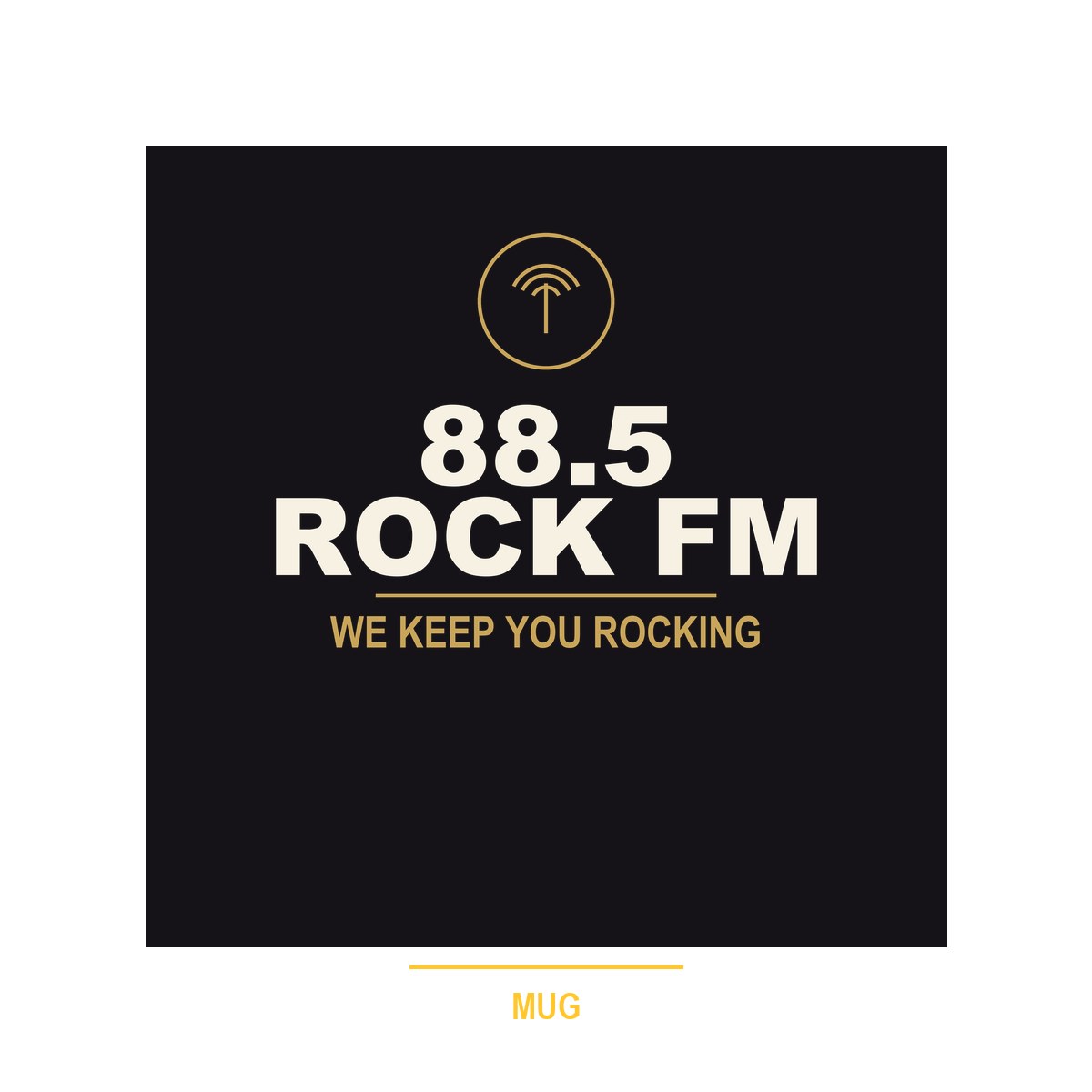 88.5 Rock FM Mug