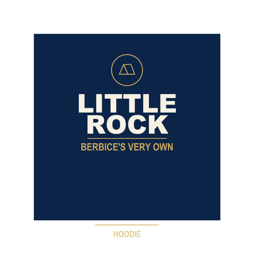 Little Rock Hoodie — Royal Blue, Personalised