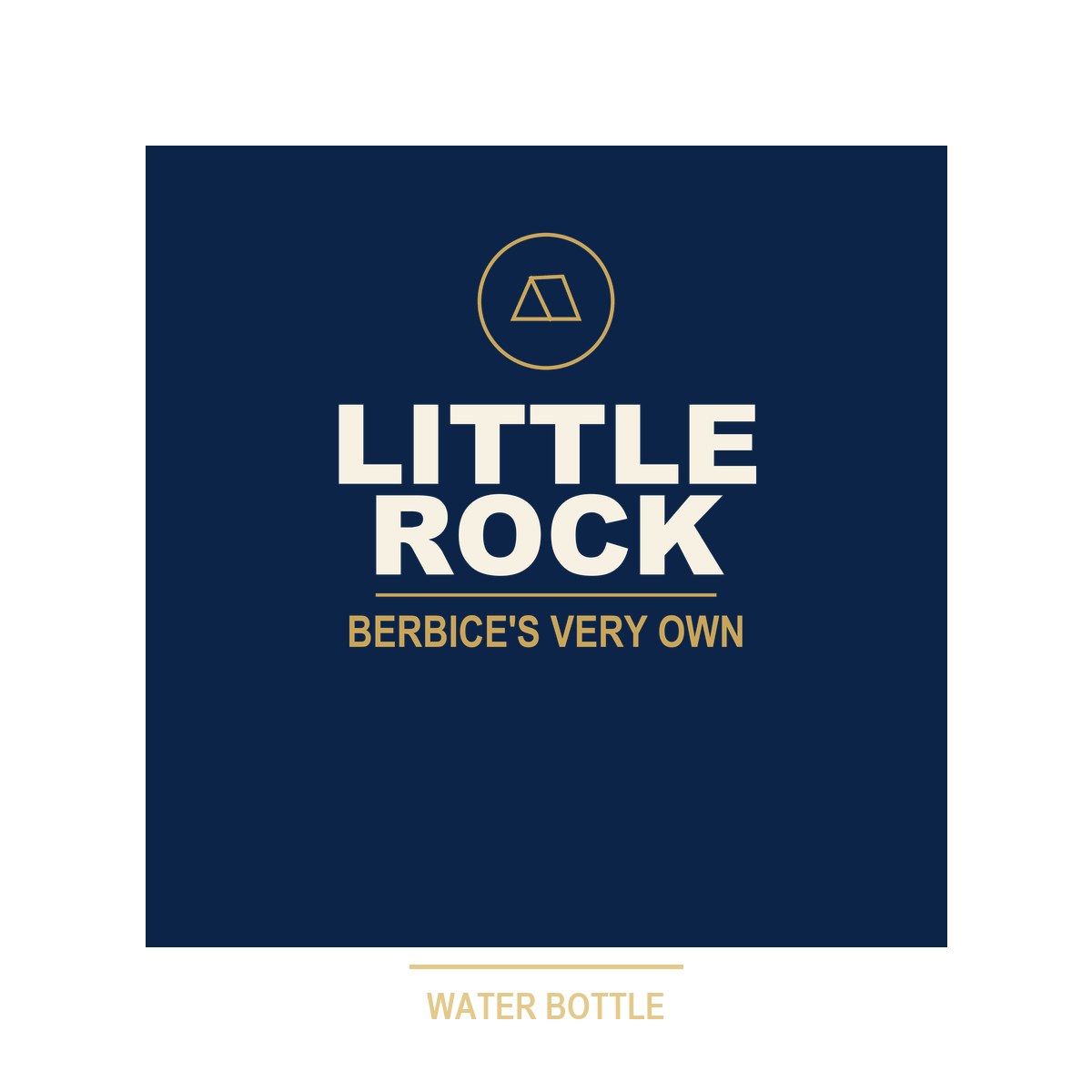 Little Rock Water Bottle