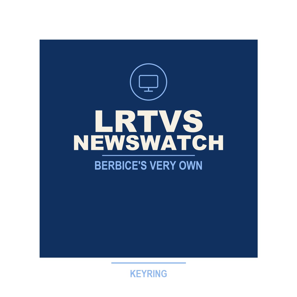 LRTVS NewsWatch Keyring