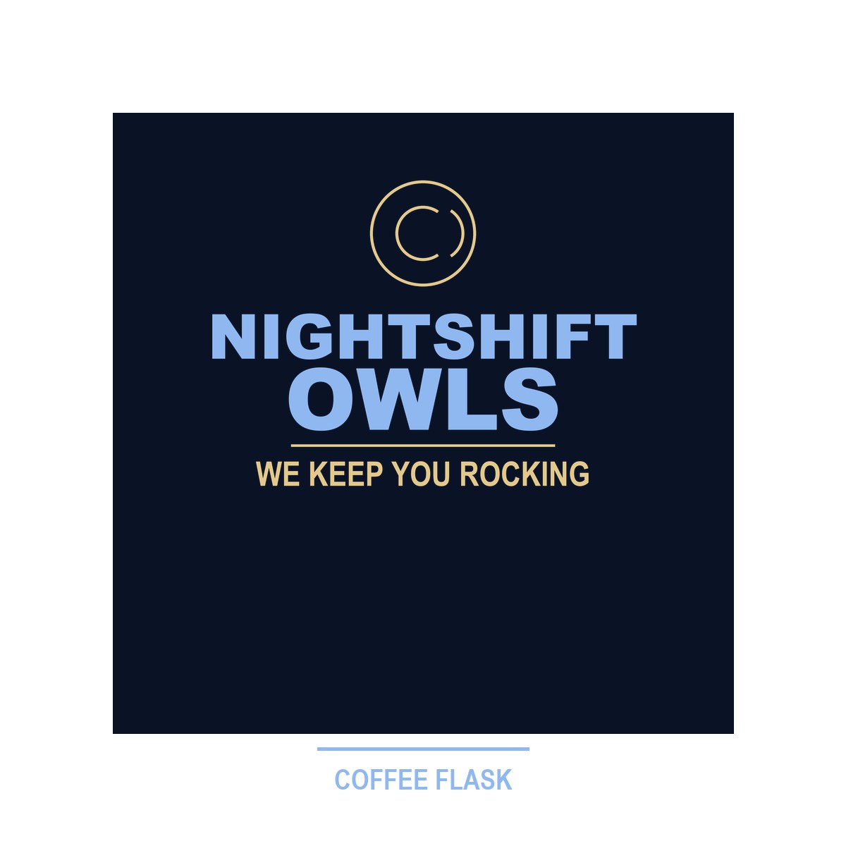 Nightshift Owls Coffee Flask
