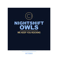 Nightshift Owls Keyring