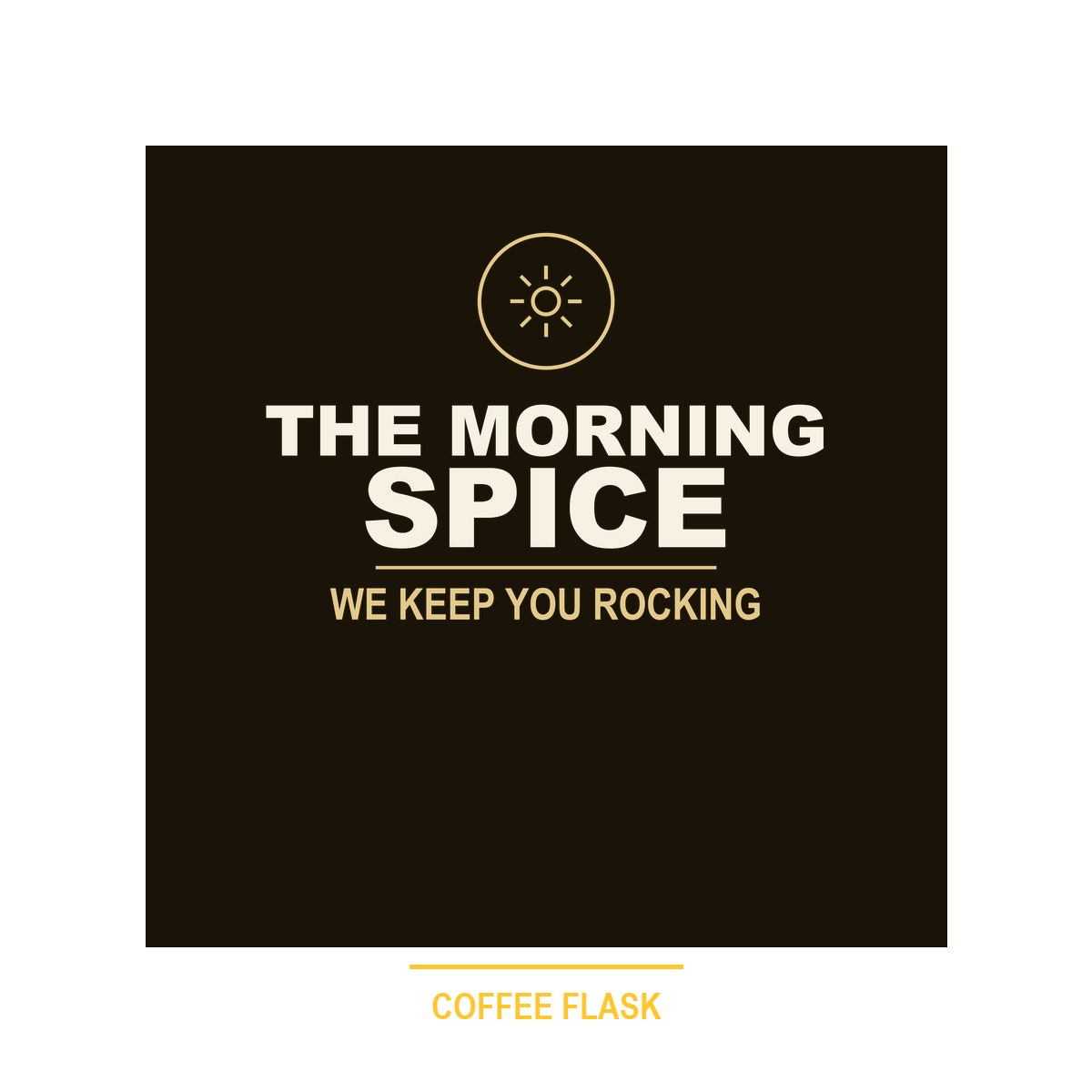 The Morning Spice Coffee Flask