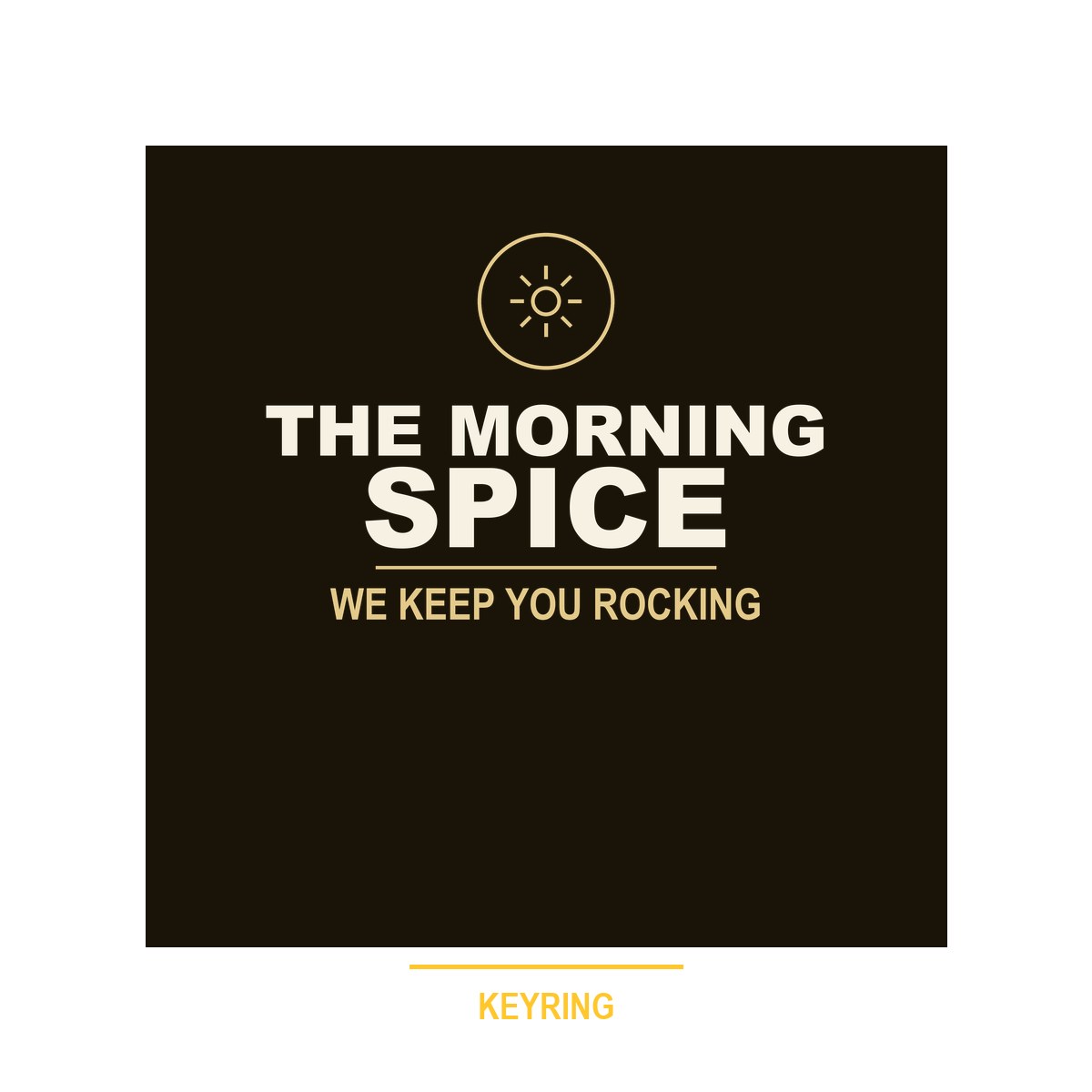 The Morning Spice Keyring